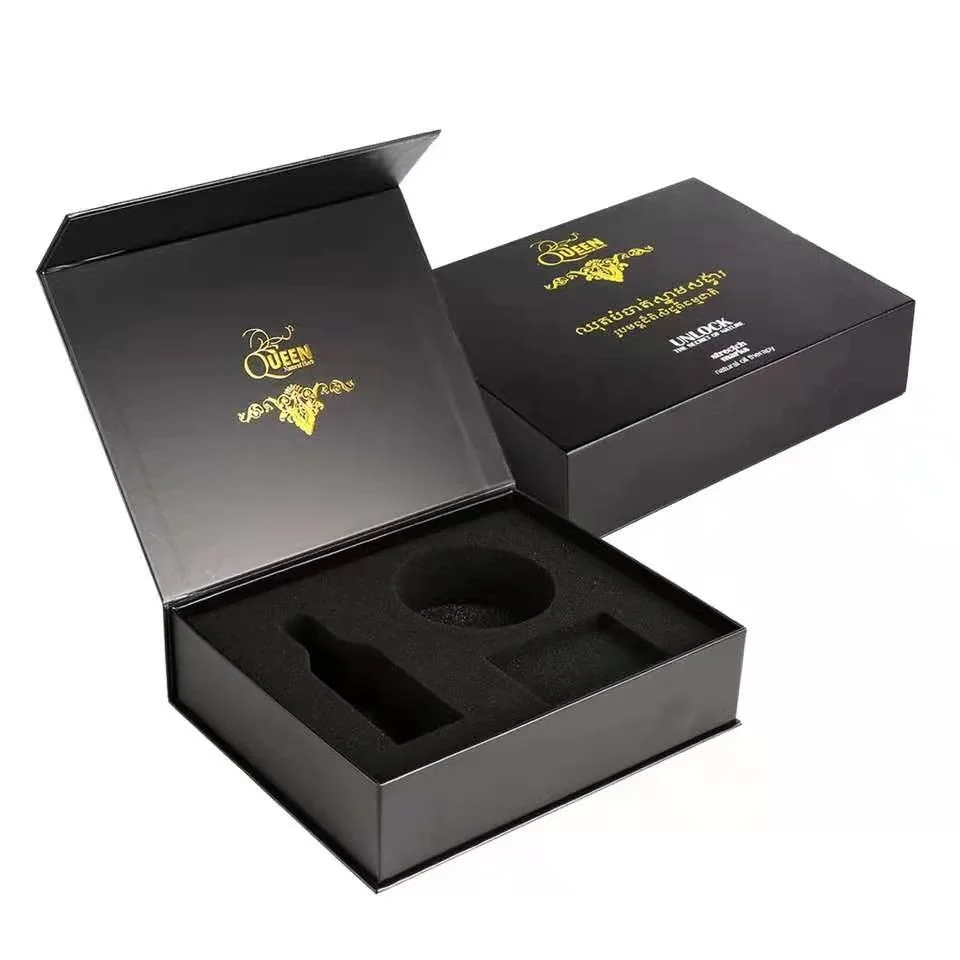 Wholesale Custom Luxury Black Shipping Carton Transport Color Gift Paper Packaging Box for Delivery