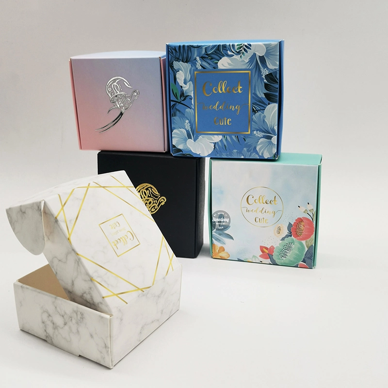 Custom Size Logo Printing Hard Shipping Boxes Soap Lipstick Packaging Blank Shipping Mailer Box Corrugated Cardboard Box