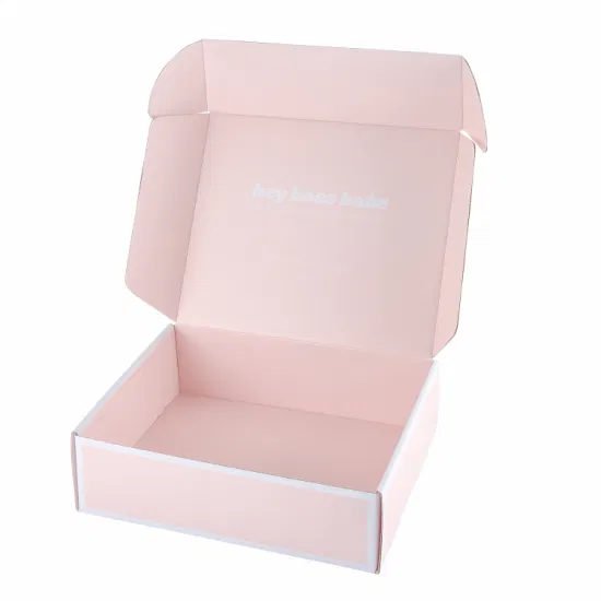 Factory Direct Sale Foldable Custom Logo Printing Corrugated Candle Boxes Kraft Mailer Gift Box